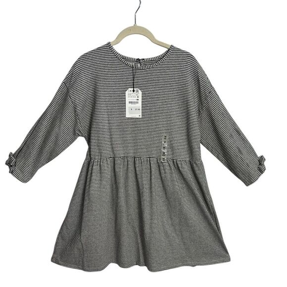 ZARA Girls Bow Sleeves Dress, SIZE 13/14 - Picture 1 of 12
